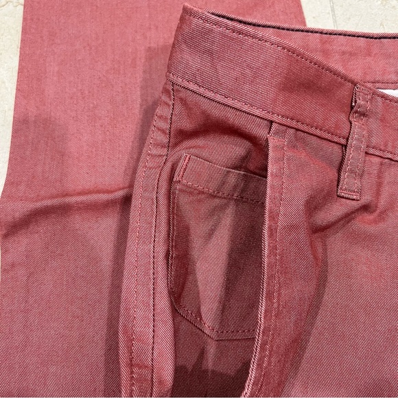 Dockers / Men's Rust Red Alpha Khaki Slim Tapered Fit Pants - Picture 7 of 10